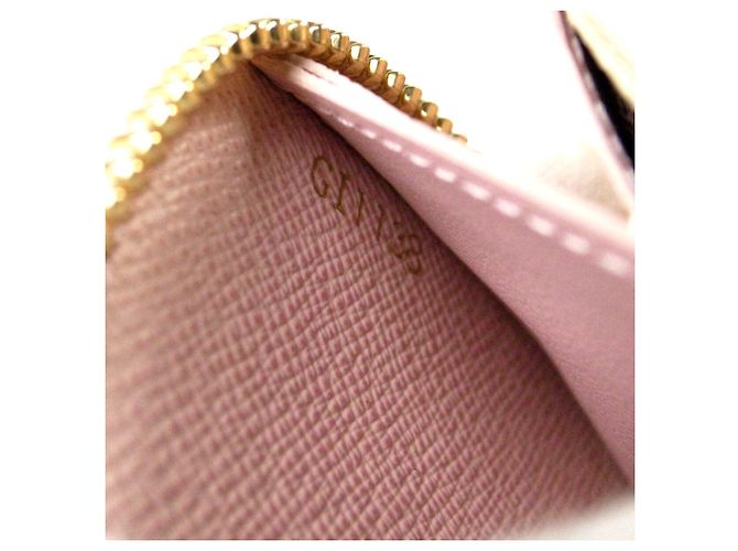 Cartera Clemence Damier Azur Larga de Louis Vuitton Blanco - vista 8