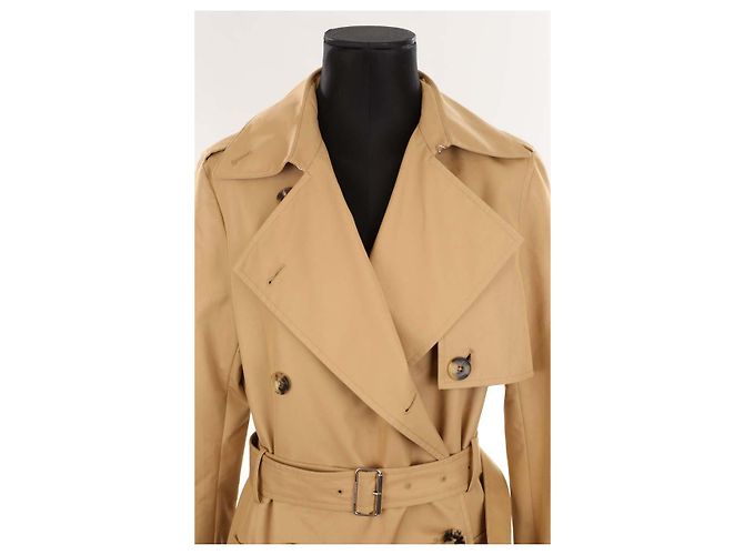 Paco Rabanne Trench coat de algodón - vista 2