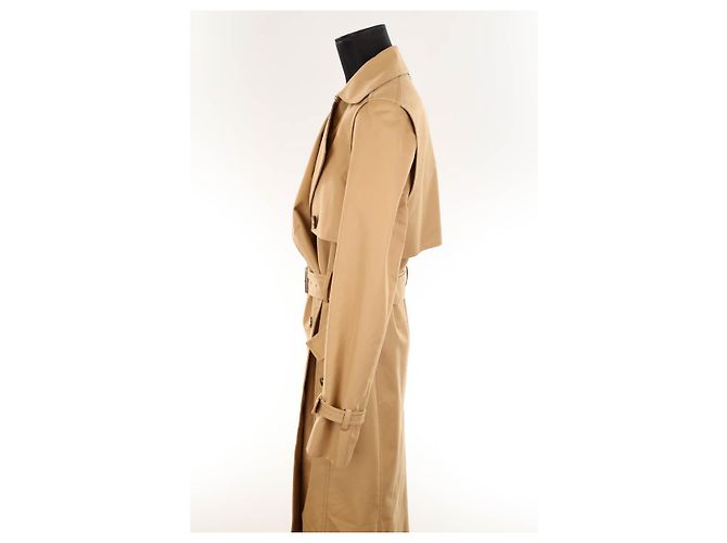 Paco Rabanne Trench coat de algodón - vista 3