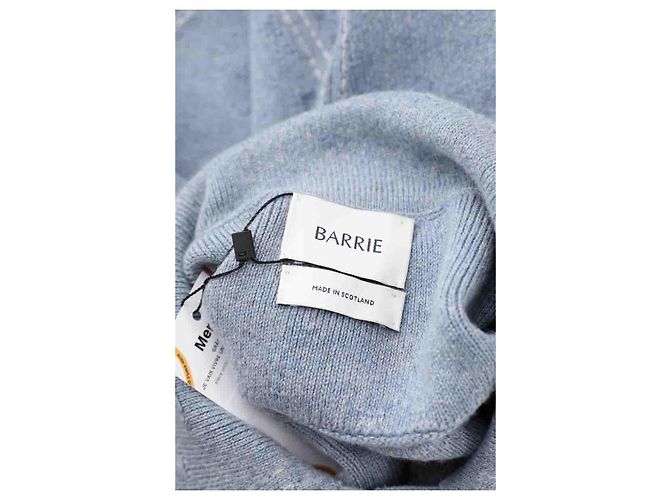 Giacca in cashmere blu Barrie - vista 5