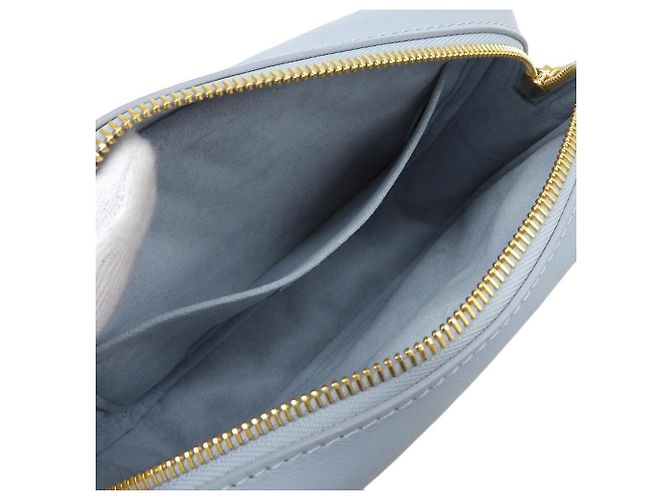 Borsa a spalla Louis Vuitton Epi New Wave Camera M55329 Blu - vista 3