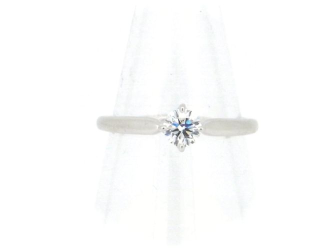 Autre Marque Niwaka PT950 Diamantring Silber - Ansicht 2