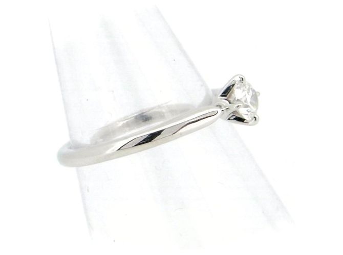 Autre Marque Niwaka PT950 Diamantring Silber - Ansicht 4