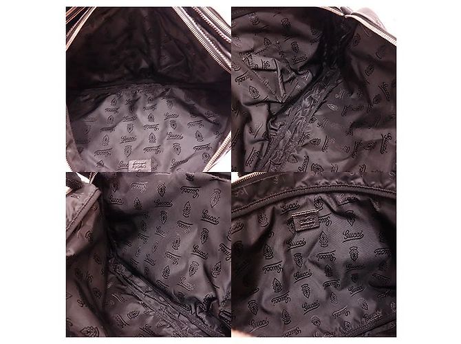 Borsa a tracolla in pelle nera Gucci Nero - vista 6