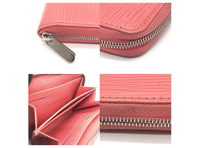 Carteira Zippy Epi Louis Vuitton M60593 Rosa - vista 4
