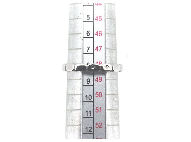 Chanel Pt950 Platin-Diamantring Größe 8 - Ansicht 6