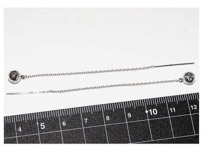 Autre Marque Orecchini americani in K18WG - vista 2