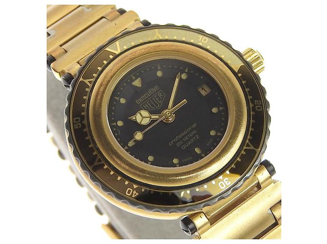 Orologio da Donna Quartz TAG Heuer Executive Antico Raro D'oro - vista 3