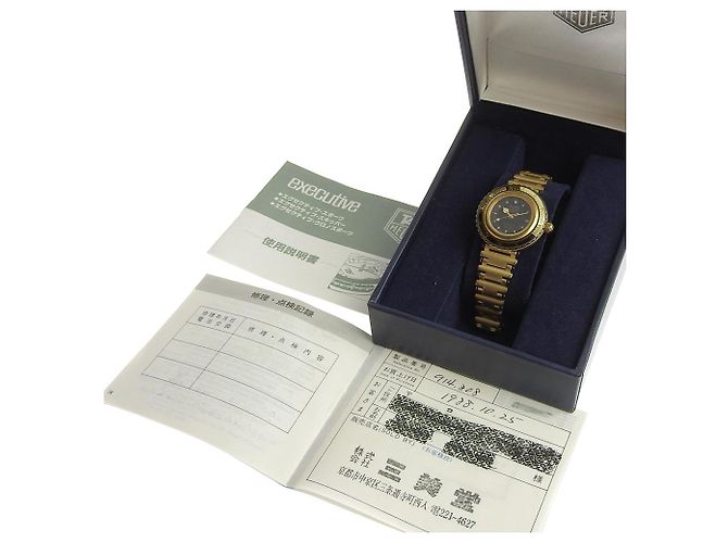Orologio da Donna Quartz TAG Heuer Executive Antico Raro D'oro - vista 8