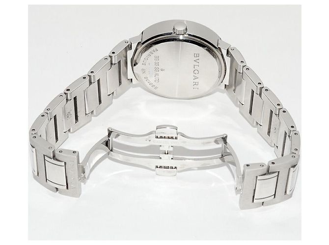 Autre Marque Orologio automatico Bvlgari Bvlgari con quadrante nero BB33SSAUTO - vista 2