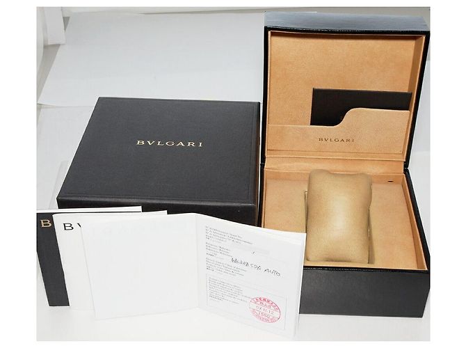 Autre Marque Orologio automatico Bvlgari Bvlgari con quadrante nero BB33SSAUTO - vista 3