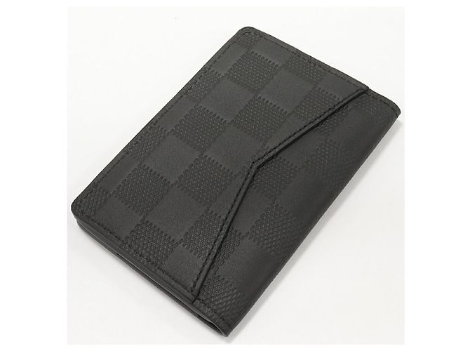 Organizer da tasca bifold Damier Infini Louis Vuitton N63197 Nero - vista 2