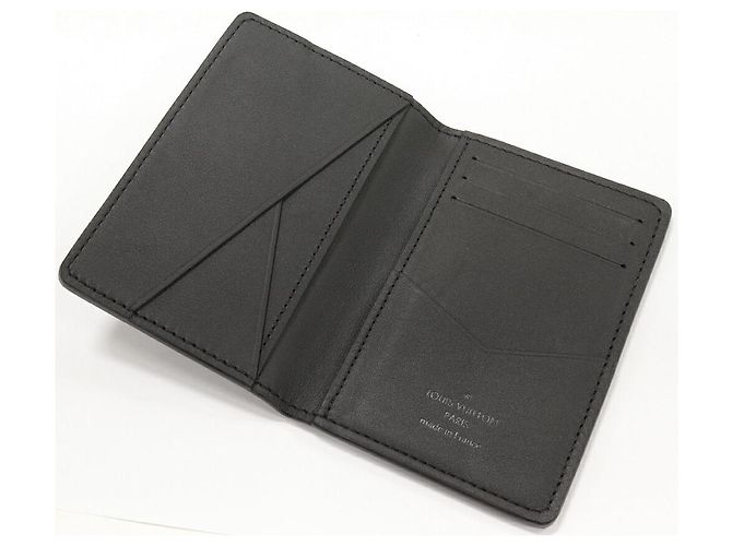 Organizer da tasca bifold Damier Infini Louis Vuitton N63197 Nero - vista 3