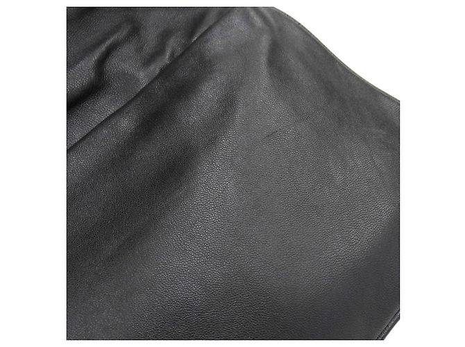 Autre Marque Borsa a spalla in pelle 2WAY Tory Burch Clutch Nera Nero - vista 9
