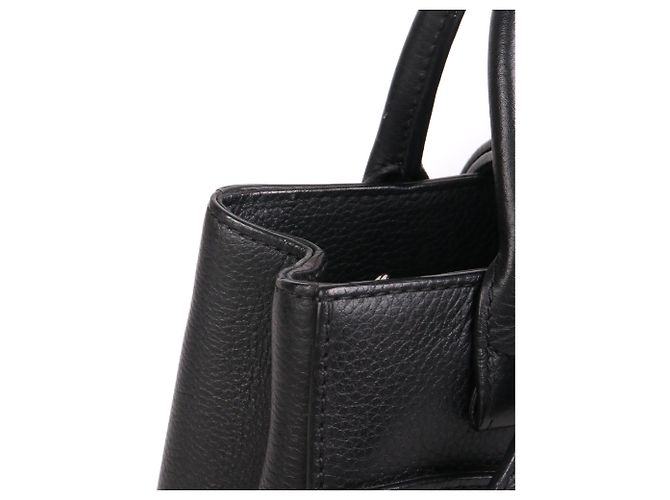 CHANEL - Borsa a spalla Chanel Neo Executive in pelle nera grana Nero - vista 6