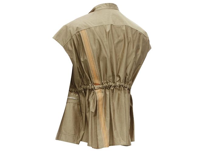 Hermès Weste HERMES Jean Paul Gaultier Grün Khaki - Ansicht 2
