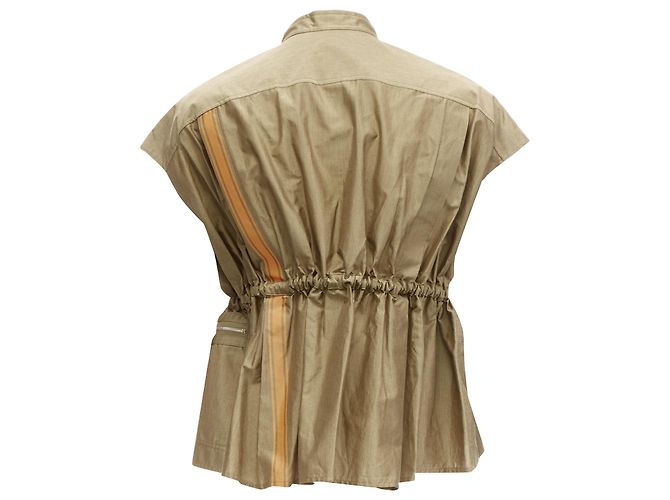 Hermès Weste HERMES Jean Paul Gaultier Grün Khaki - Ansicht 5