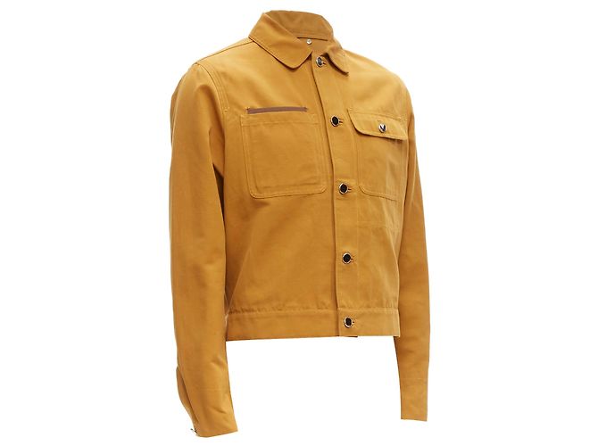 LOUIS VUITTON Virgil Abloh cotton jacket Yellow - view 4