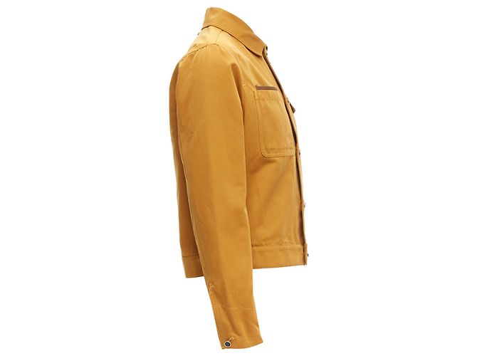 LOUIS VUITTON Virgil Abloh cotton jacket Yellow - view 5