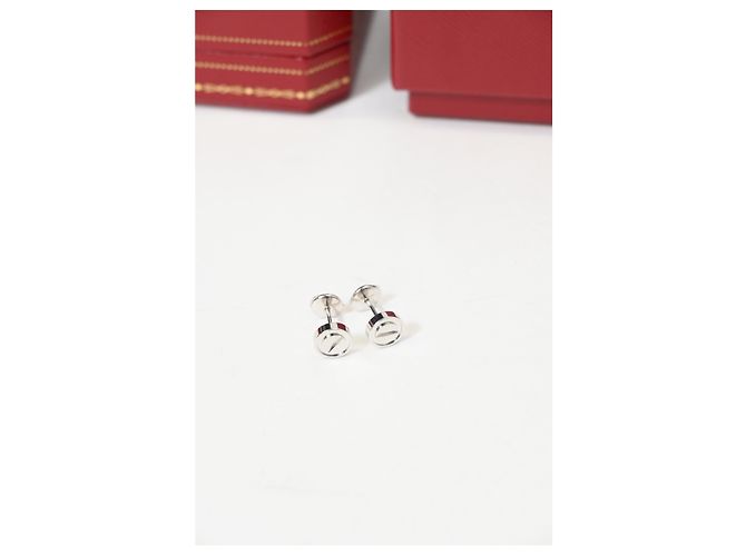 Pendientes Love Stud de Cartier en metal de oro blanco - vista 11