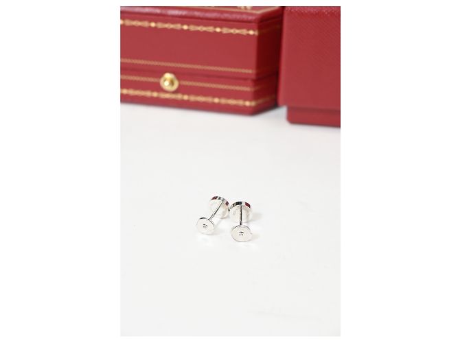 Pendientes Love Stud de Cartier en metal de oro blanco - vista 13
