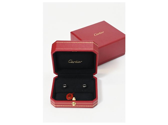 Pendientes Love Stud de Cartier en metal de oro blanco - vista 14
