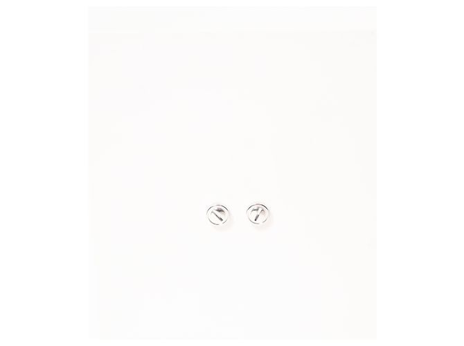 Pendientes Love Stud de Cartier en metal de oro blanco - vista 9