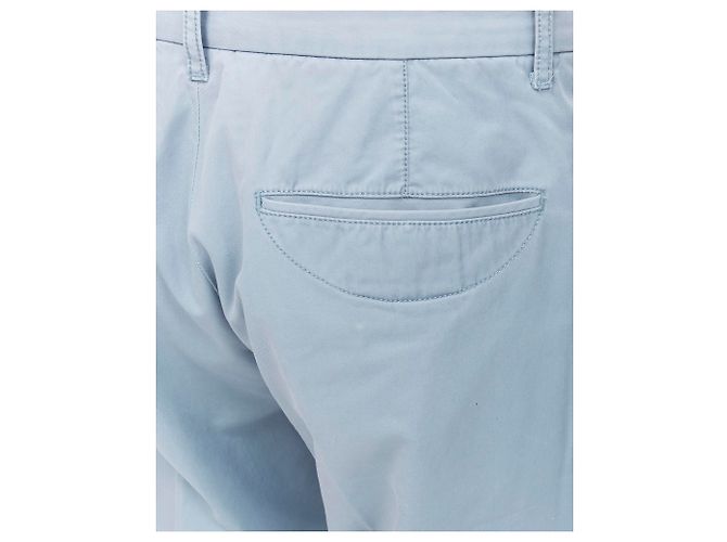 Louis Vuitton Flared Pants mit LV-Logo, hellblaue Stepptasche, EU42 M - Ansicht 2