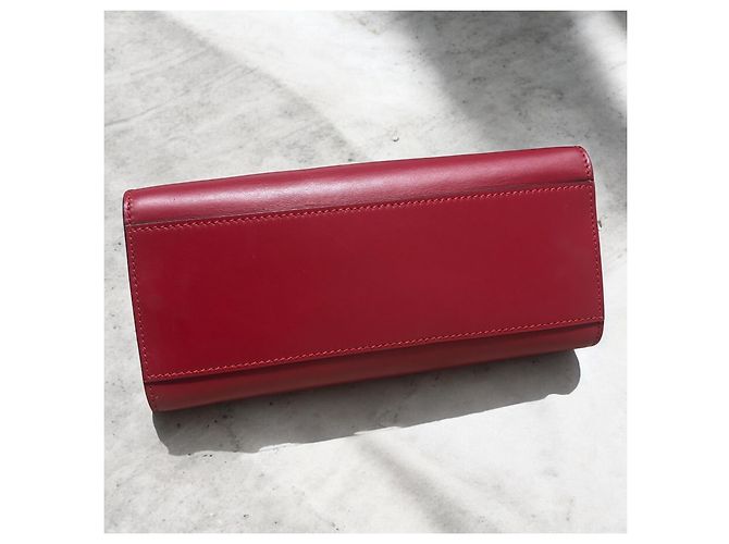Borsa Mini Bamboo Nymphaea GUCCI rossa Rosso - vista 18
