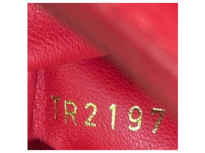 Capucines MM Louis Vuitton 2017 Rosa Roja Púrpura - vista 15