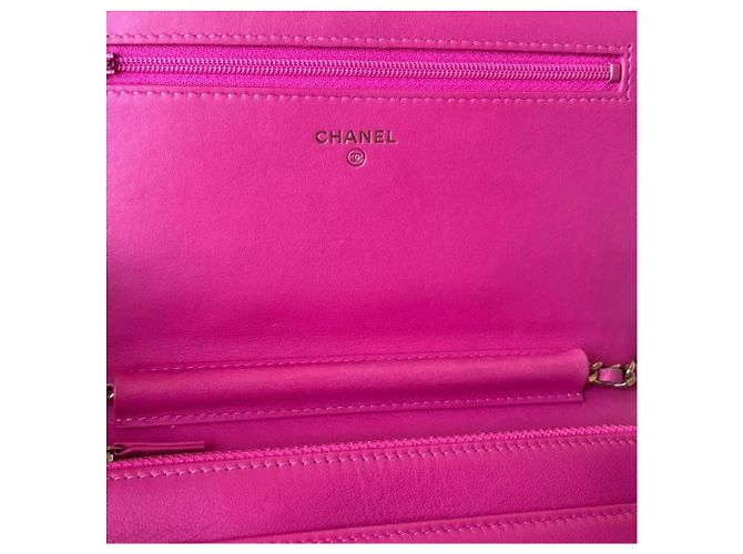 Wallet On Chain Cartera Boy en cadena (WOC) CHANEL rosa 2017/2018 - vista 17