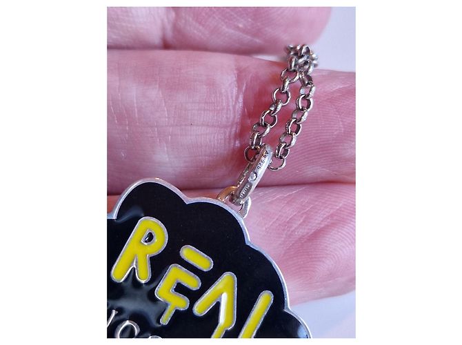 Gucci Ghost Real Gucci Nero Argento Giallo Grigio antracite - vista 9
