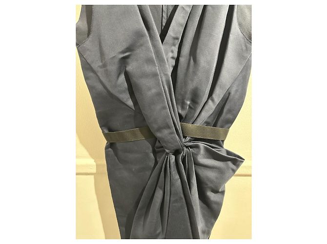 Vestido LANVIN T.IT 40 Algodón Azul - vista 4