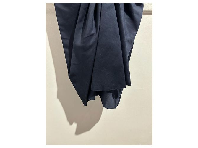 Vestido LANVIN T.IT 40 Algodón Azul - vista 5