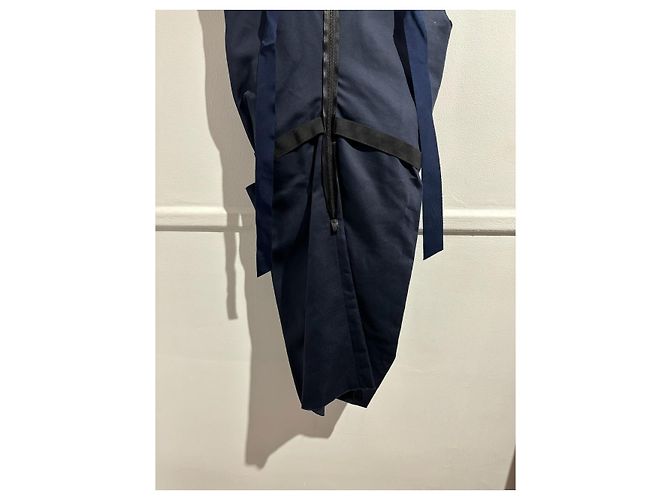 Vestido LANVIN T.IT 40 Algodón Azul - vista 9