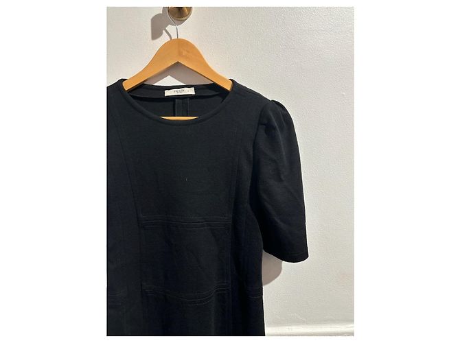 Vestidos PRADA T.Internacional M Lana Negro - vista 2