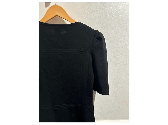 Vestidos PRADA T.Internacional M Lana Negro - vista 7
