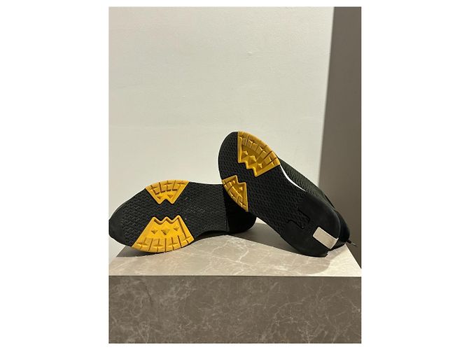 Hermès Zapatillas HERMES T.EU 43 Tela Caqui - vista 4