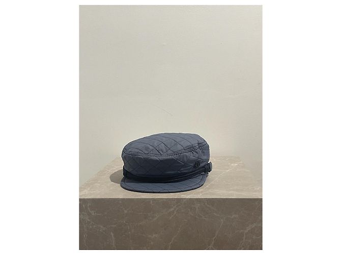 MAISON MICHEL Hüte T.International S Polyester Blau - Ansicht 3