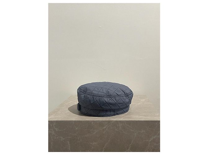 MAISON MICHEL Hüte T.International S Polyester Blau - Ansicht 4