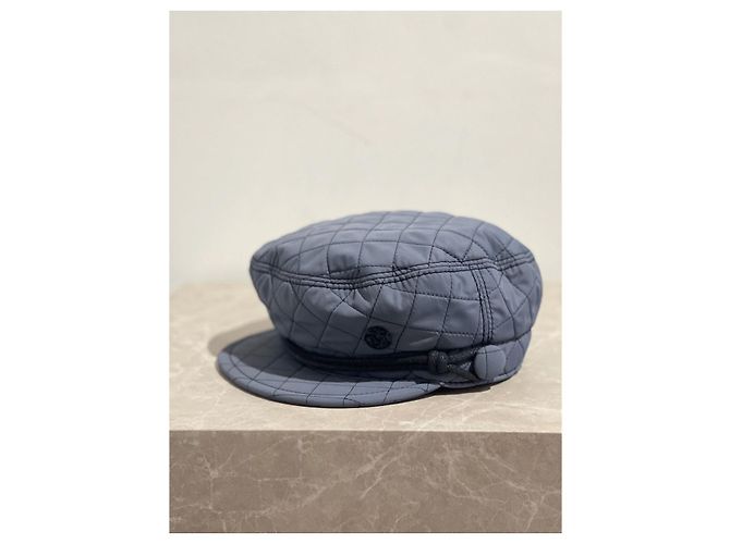 MAISON MICHEL Hüte T.International S Polyester Blau - Ansicht 7