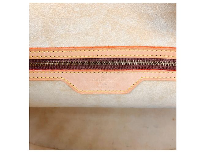 Borsa a spalla Babylone in tela monogramma vintage Louis Vuitton 2000 Marrone - vista 10