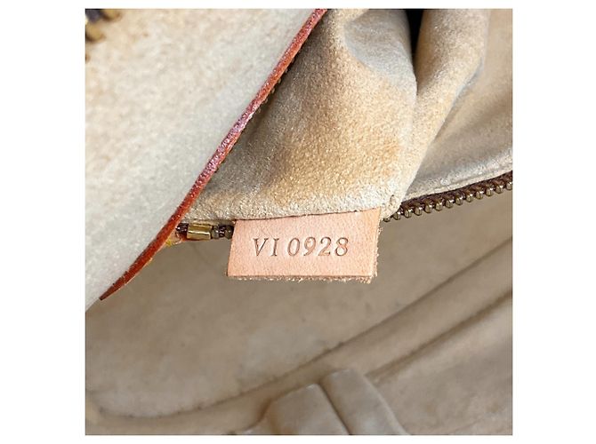 Borsa a spalla Babylone in tela monogramma vintage Louis Vuitton 2000 Marrone - vista 12