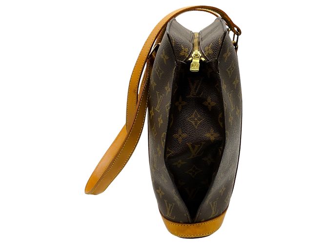 Borsa a spalla Babylone in tela monogramma vintage Louis Vuitton 2000 Marrone - vista 2