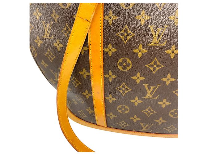 Borsa a spalla Babylone in tela monogramma vintage Louis Vuitton 2000 Marrone - vista 5