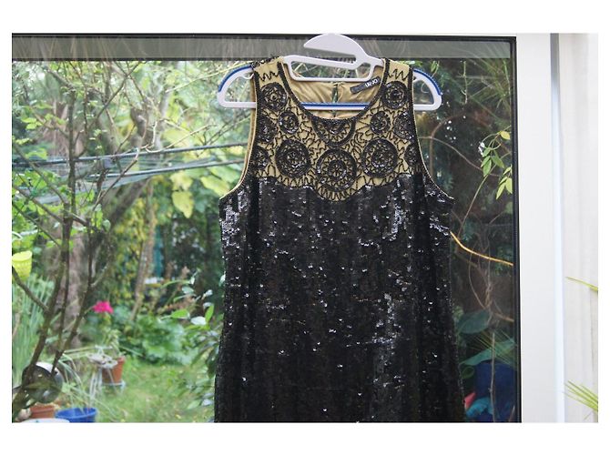 Abito Liu.Jo con paillettes nero - vista 10