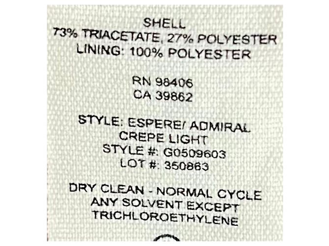 Vestido de crepé rojo con cuello de lazo Espere Admiral de Theory - vista 6