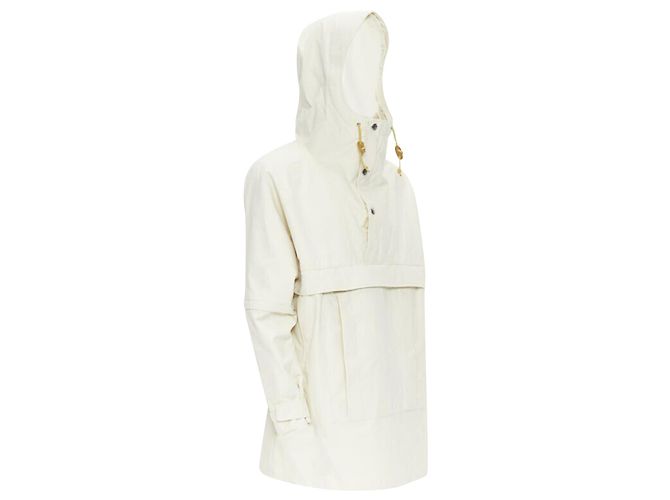 Gucci North Face Leichte Beigefarbene Nylon Windbreaker Anorak Pullover Jacke S - Ansicht 3