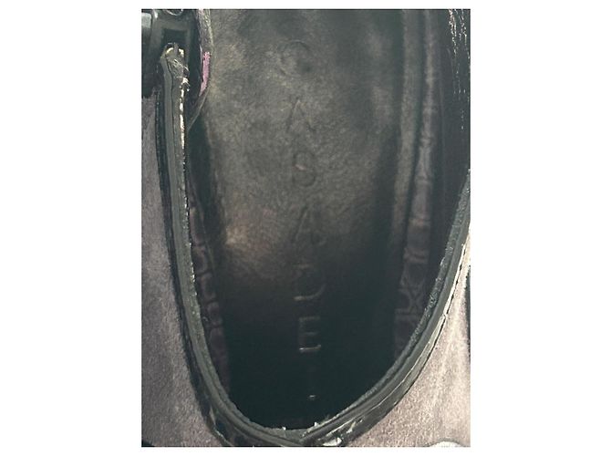 Casadei Stiefeletten mit Absatz Leder Wildleder Lila - Ansicht 6