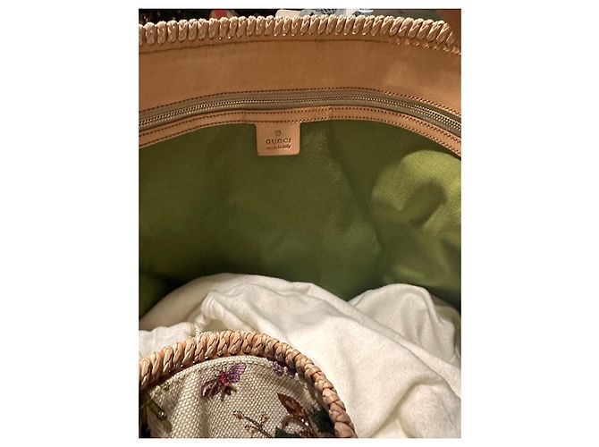 Gucci Tote Bag Hobo floreale con paillette - vista 9